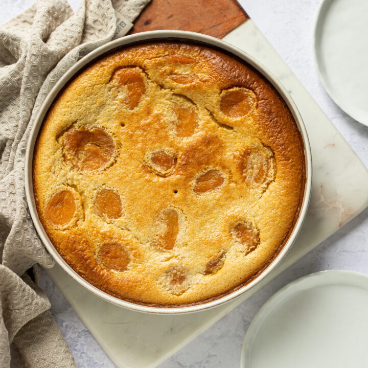 Clafoutis met abrikozen