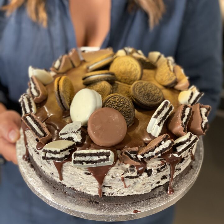 Mega oreo cheesecake recept