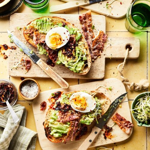 Toast met avocado miljuschka