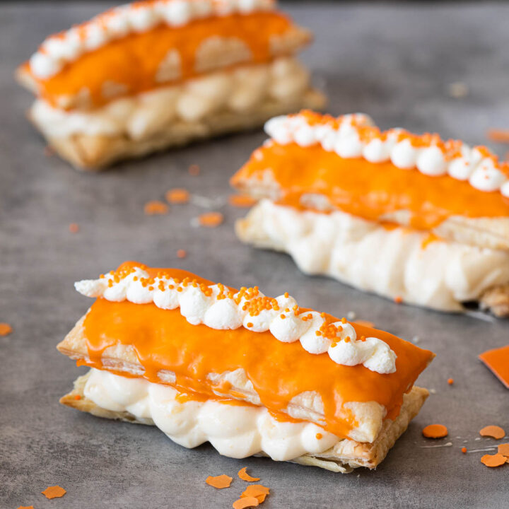 Oranje tompouce