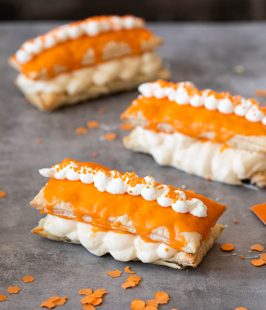 Oranje tompouce