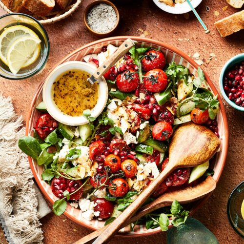 Salade met waterkers miljuschka