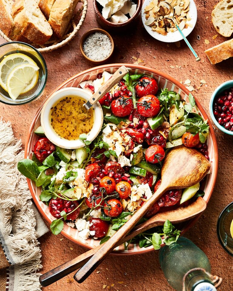 Salade met waterkers miljuschka