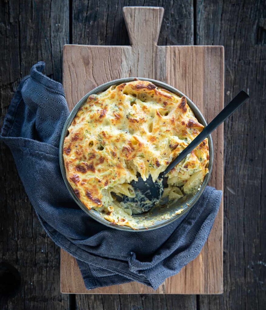 Mac n Cheese broccoli