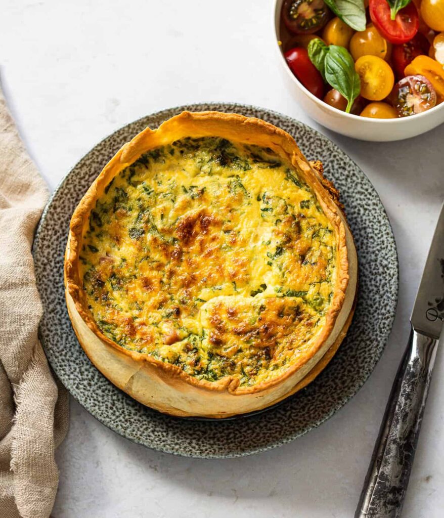 Heerlijke frisse quiche