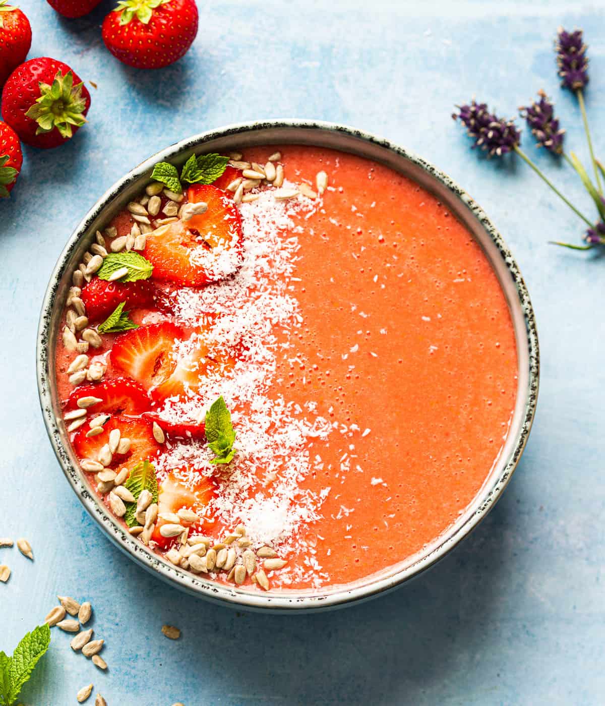 Aardbeiensmoothiebowl