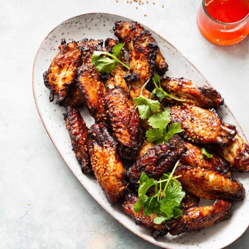 Sticky chicken uit de airfryer