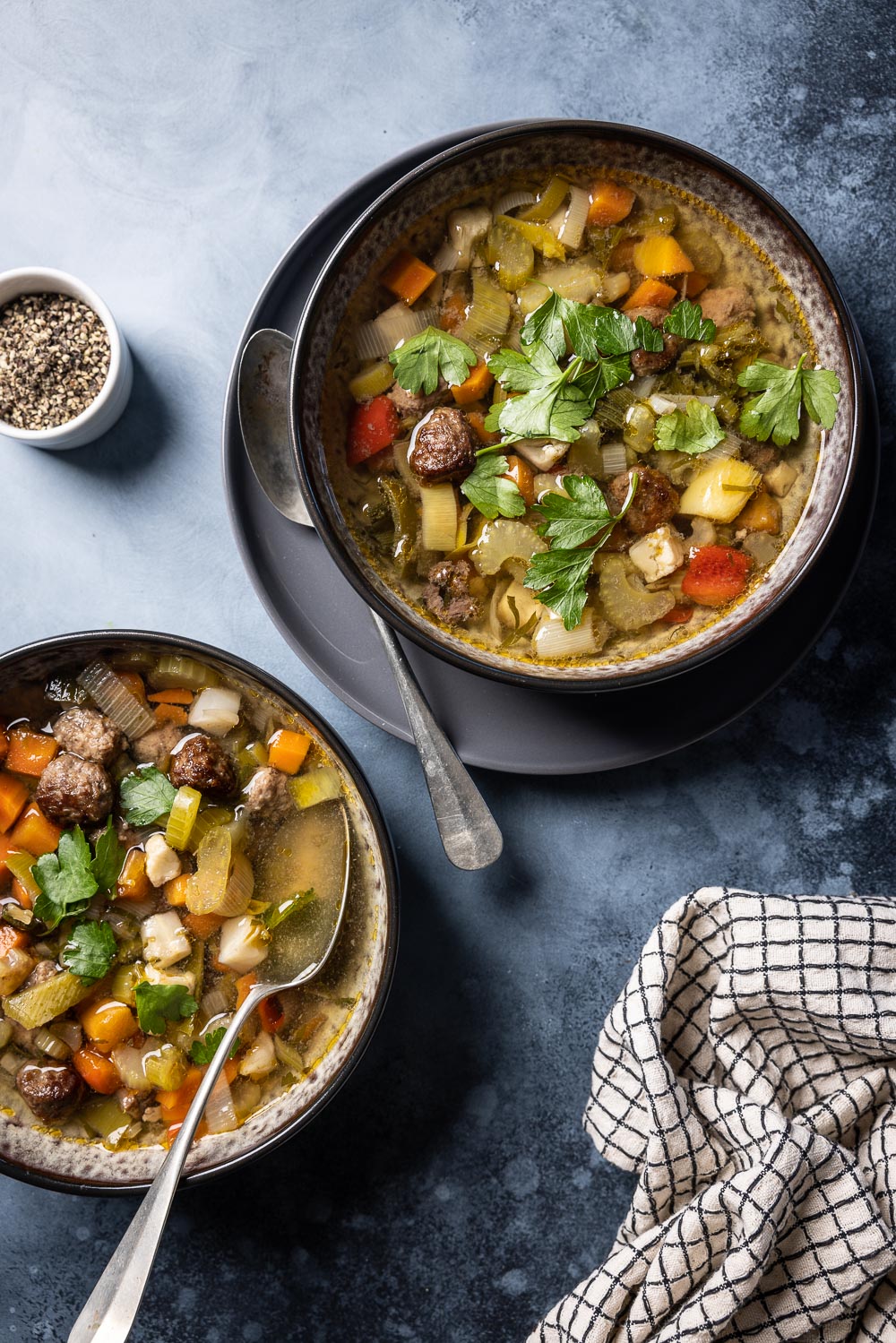 Groentesoep uit de slowcooker