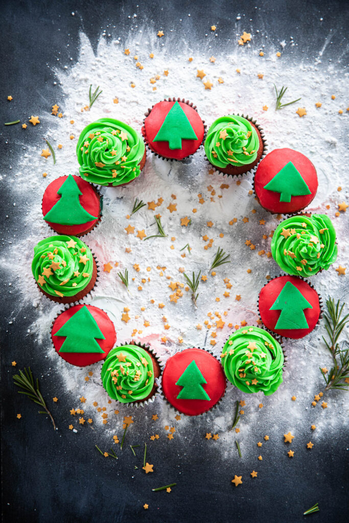 kerstkranstaart