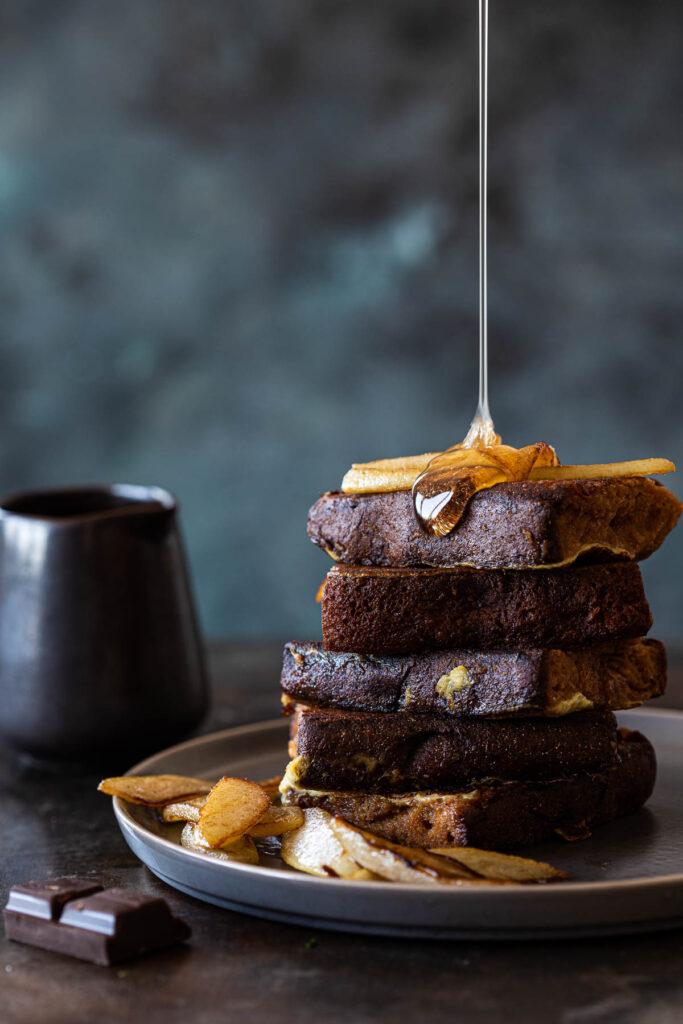 Ontbijtkoek wentelteefjes