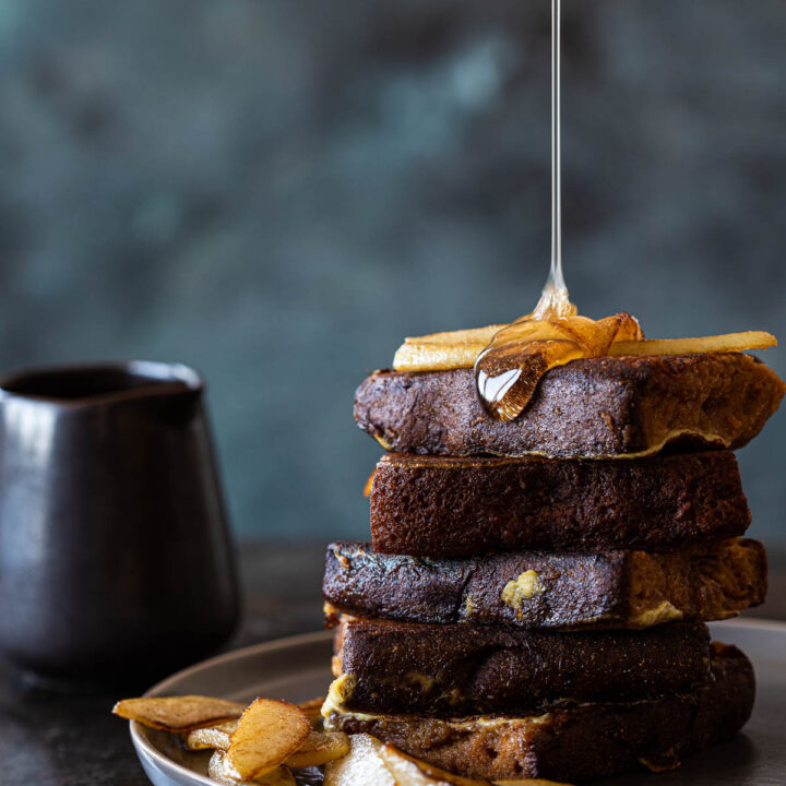 Ontbijtkoek wentelteefjes