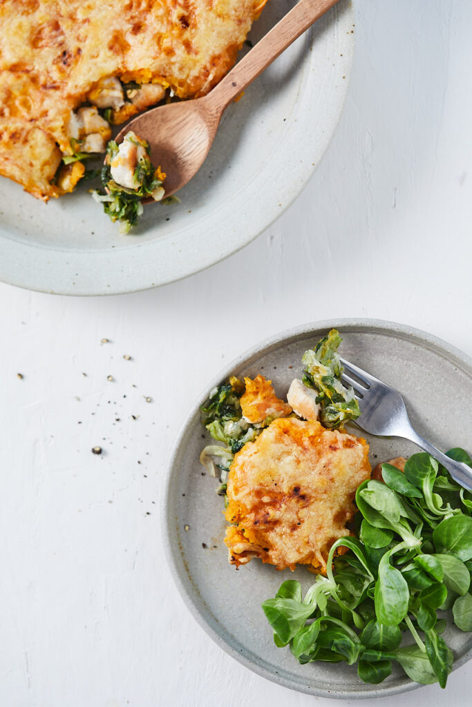 ovenschotel zoete aardappel