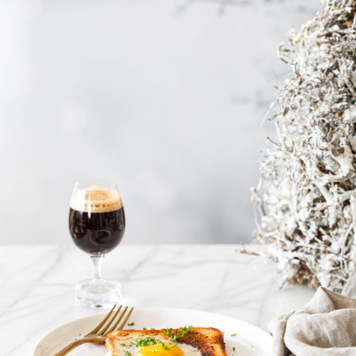 Parmezaan toast met ei