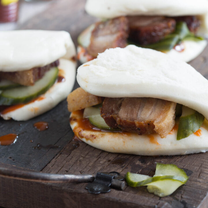 Pork belly buns
