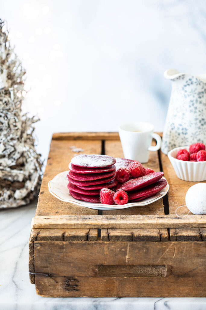 red velvet pannenkoeken