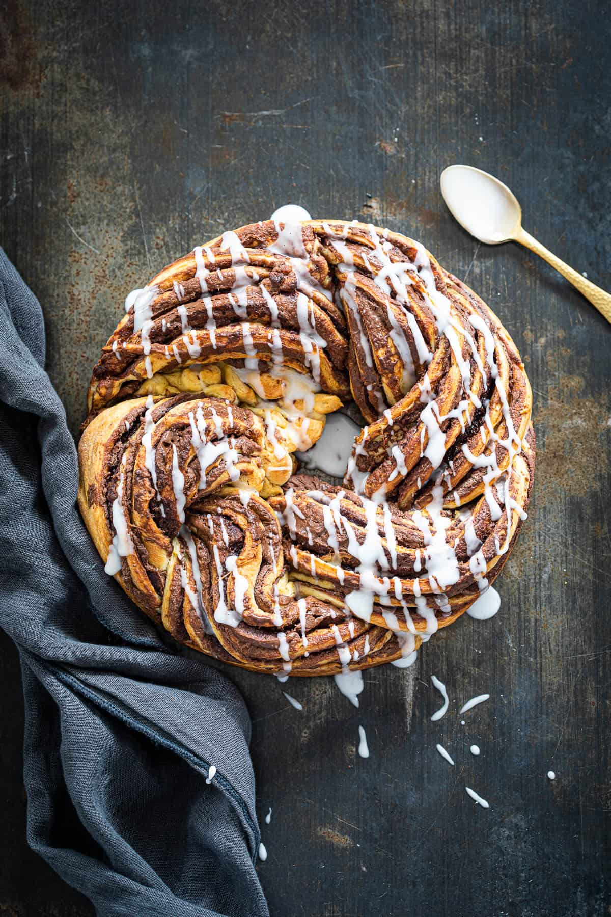 Chocolade vlechtbrood