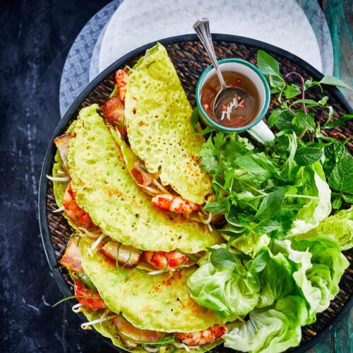 Banh Xeo Vietnamese pannenkoek