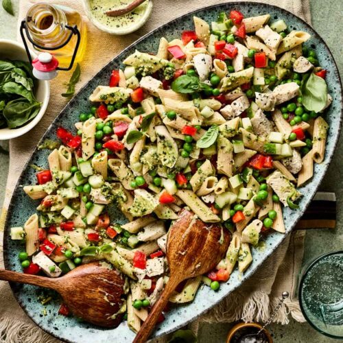 Volkoren pastasalade met kip Miljuschka