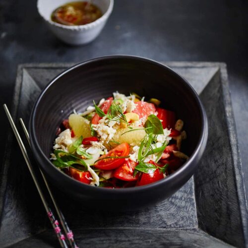 pomelo krabsalade