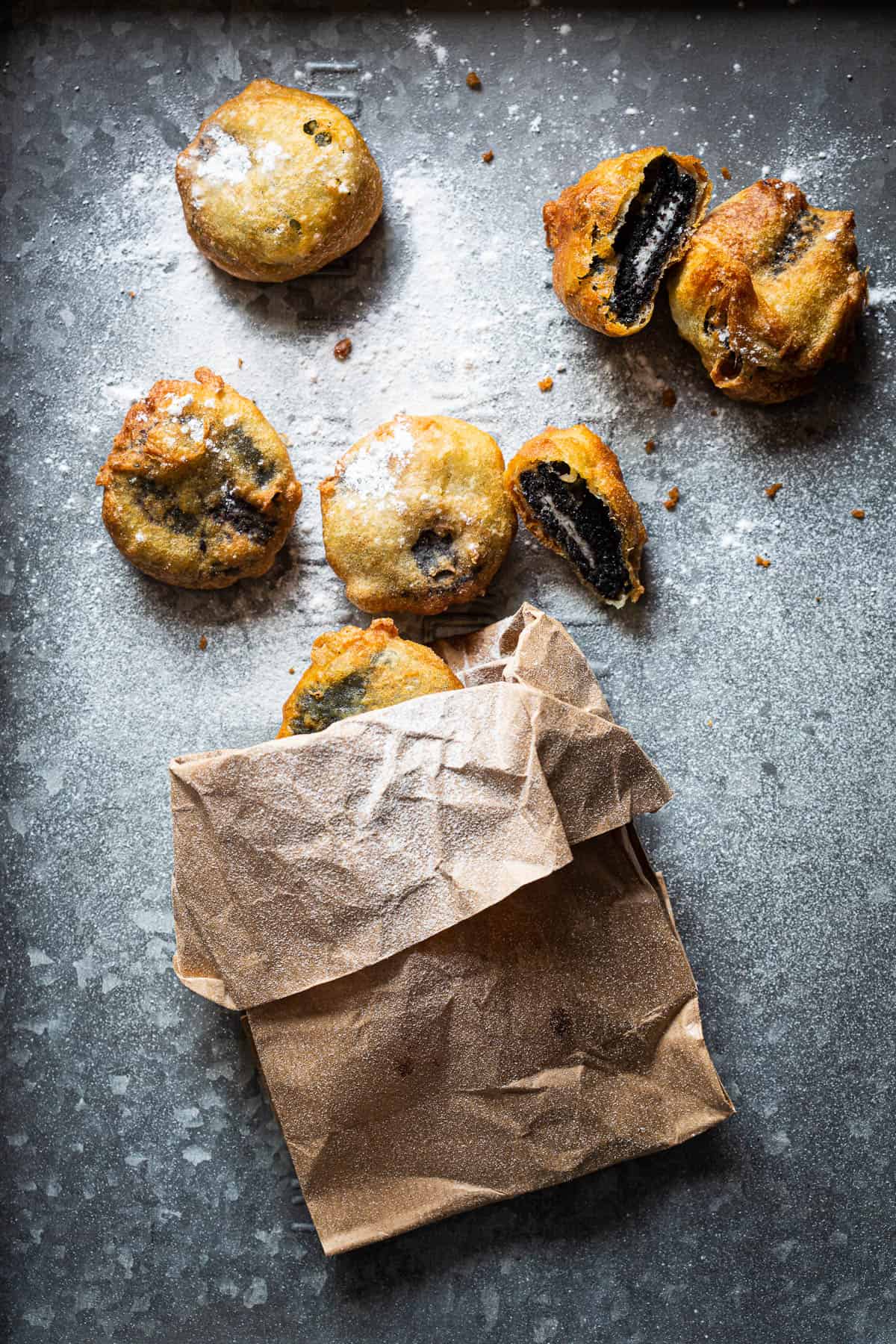 Deep fried oreo's