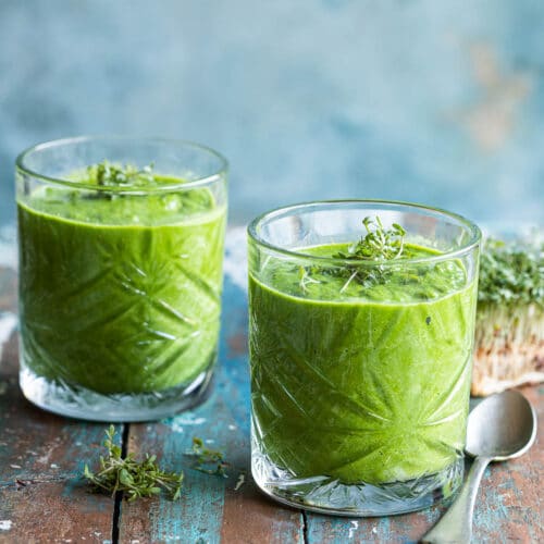 Groene gazpacho