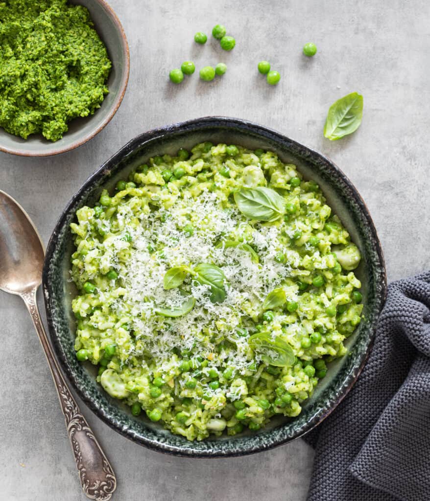 Groene risotto