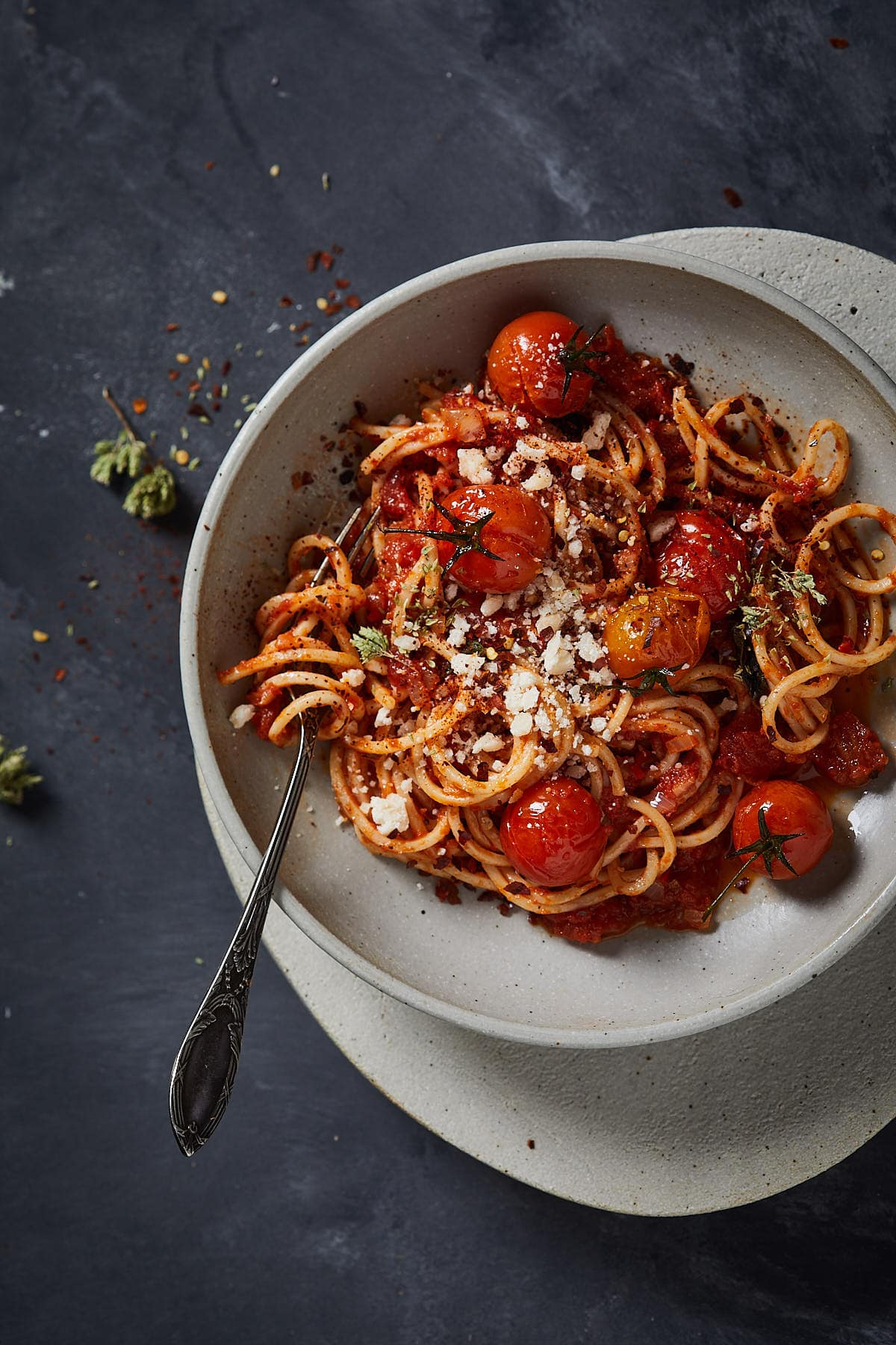 pasta arrabiata