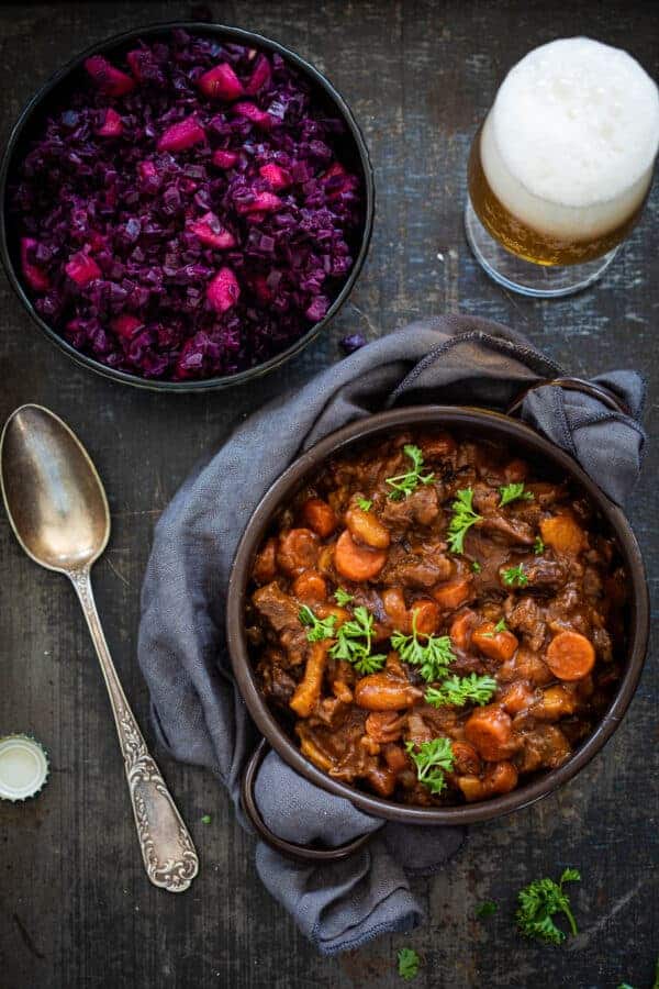 Stoofschotel met bokbier