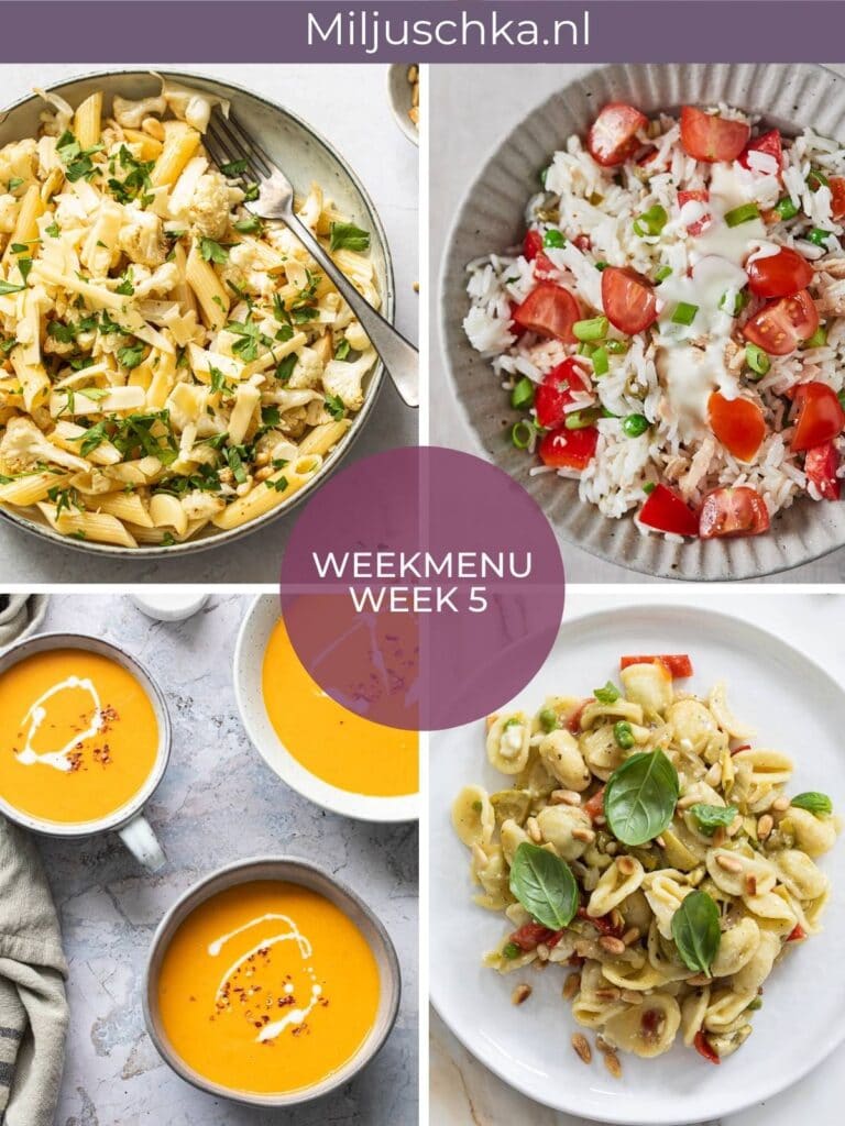 weekmenu 5 2021