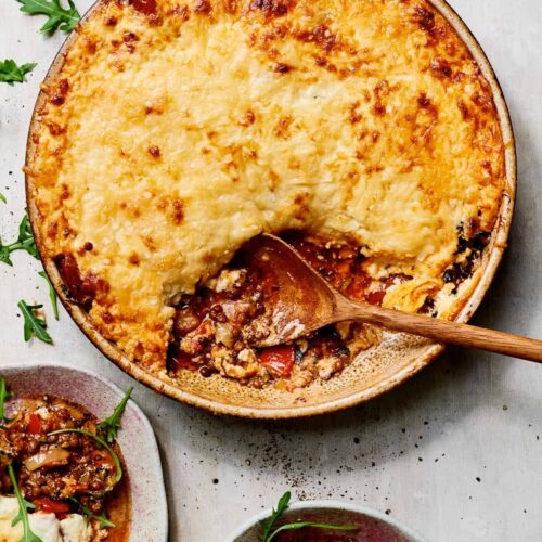 Vegetarische moussaka