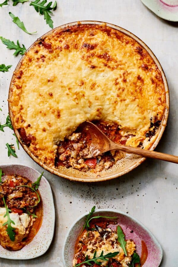 Vegetarische moussaka