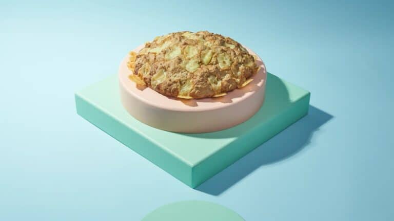 Sodabrood met gruyère en ui