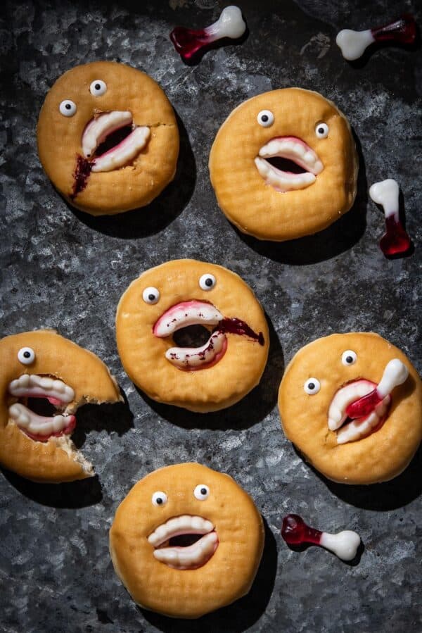 Vampier donuts Vampier donuts voor Halloween