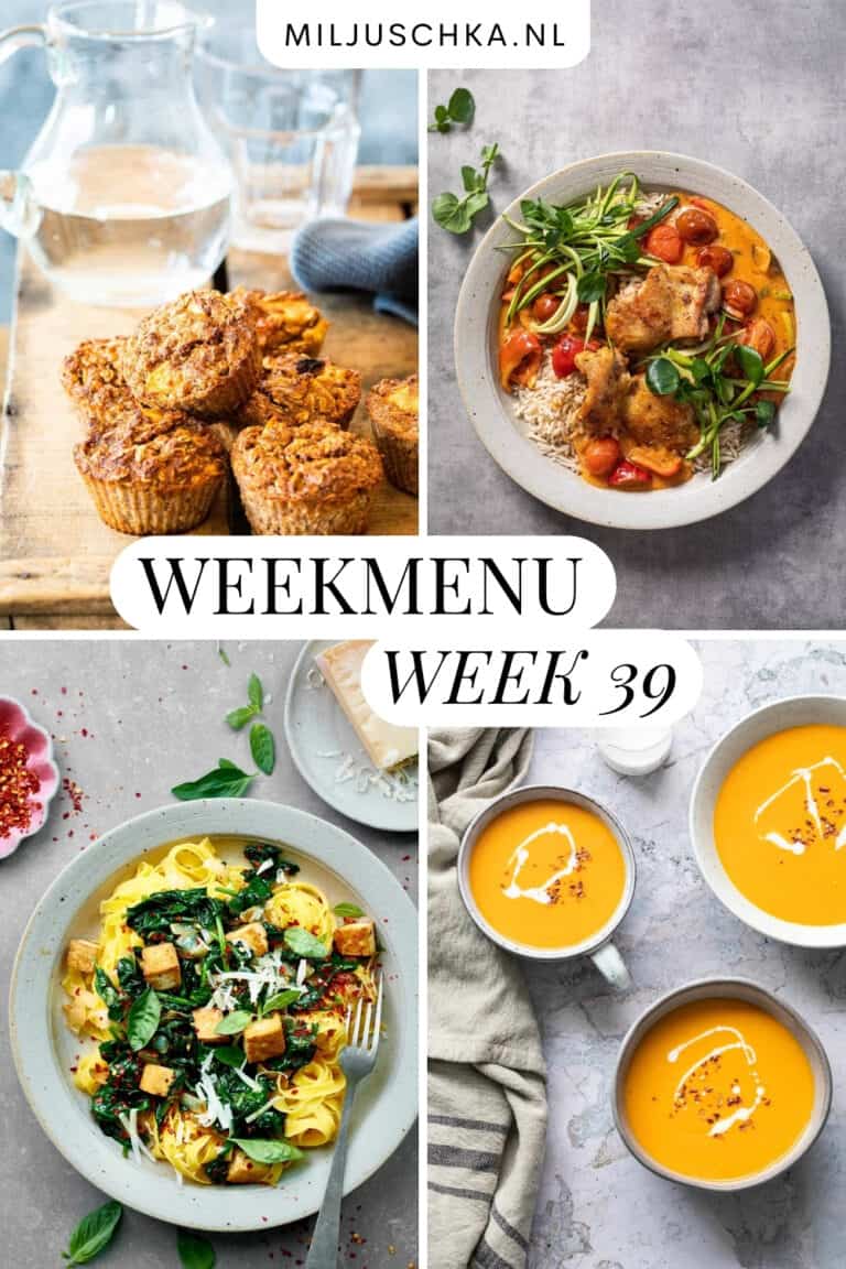 Makkelijk weekmenu 39
