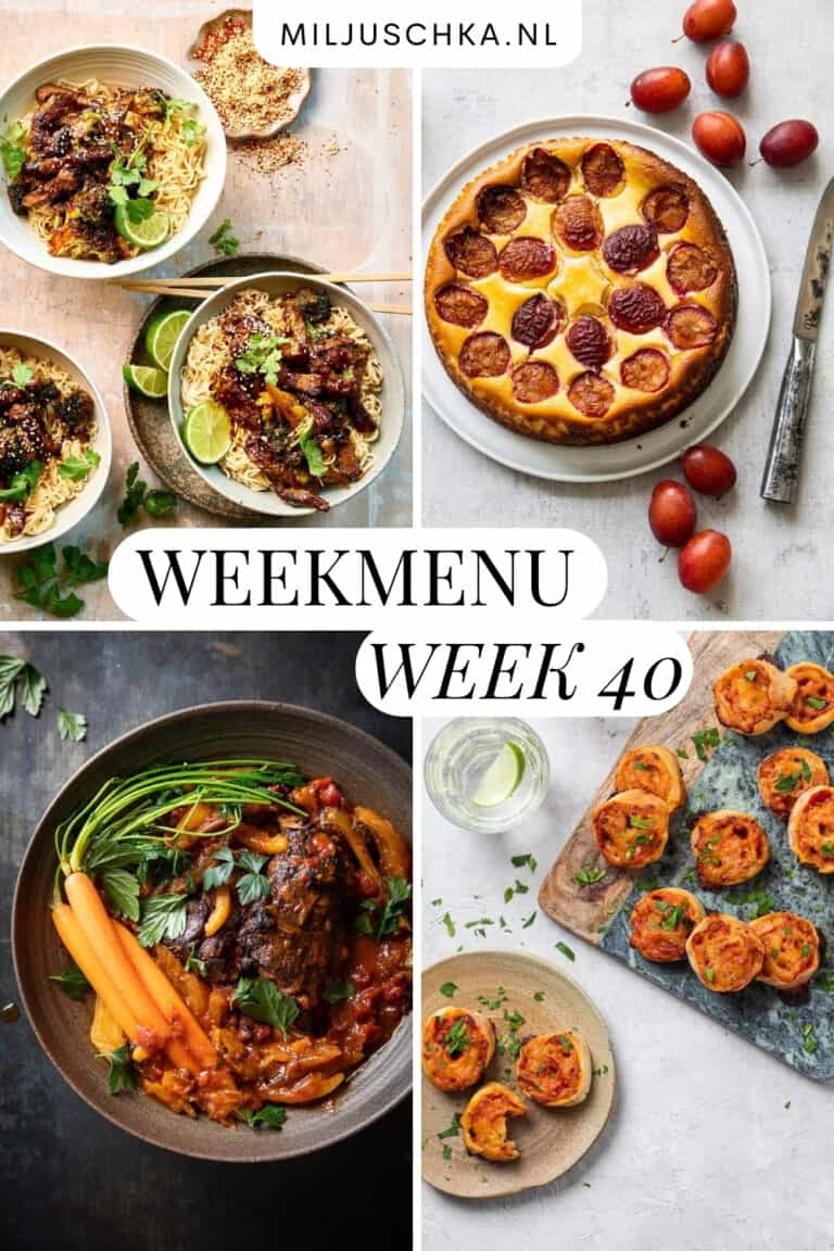 Makkelijk weekmenu 40