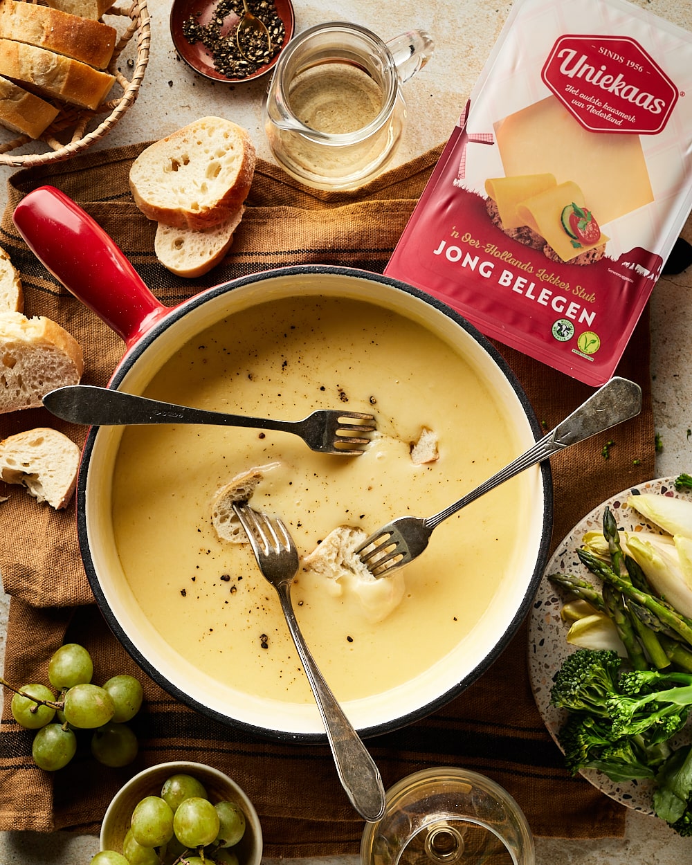 Kaasfondue Uniekaas miljuschka