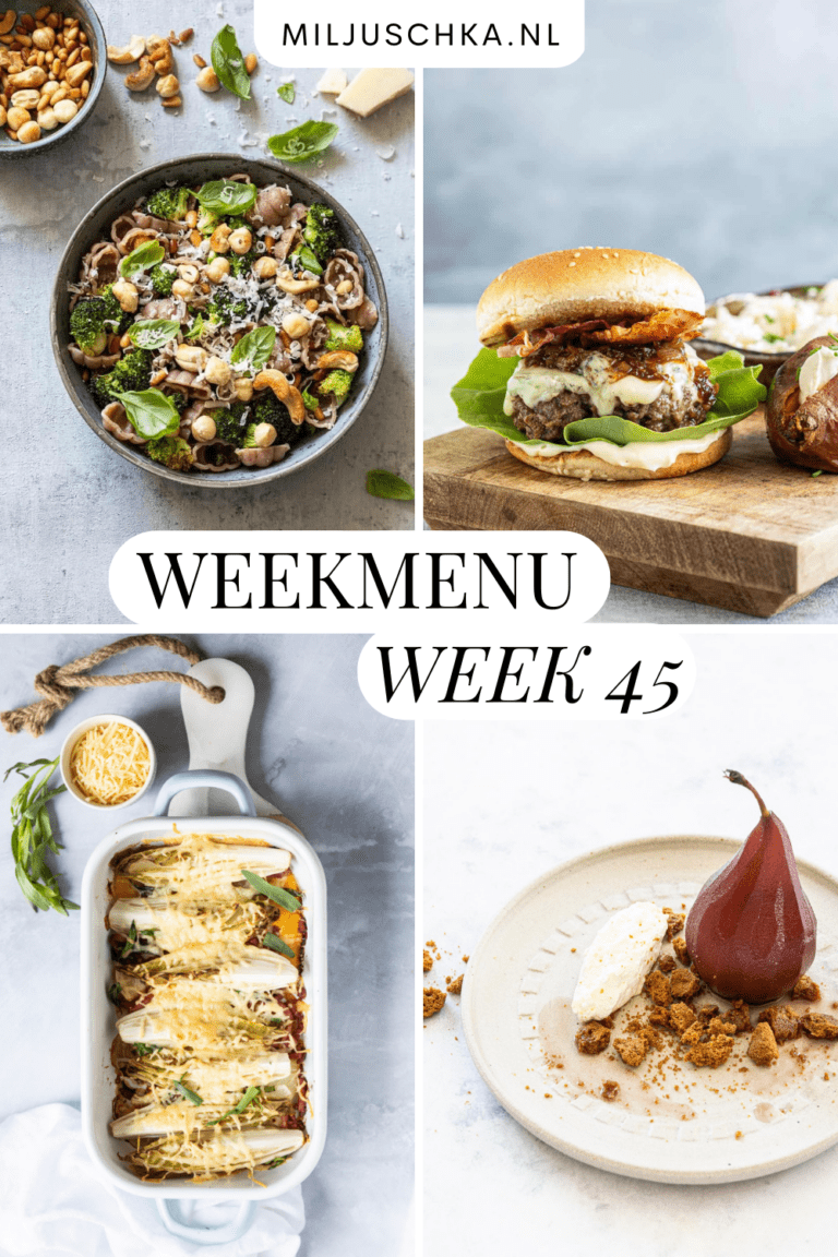 Makkelijk weekmenu 45