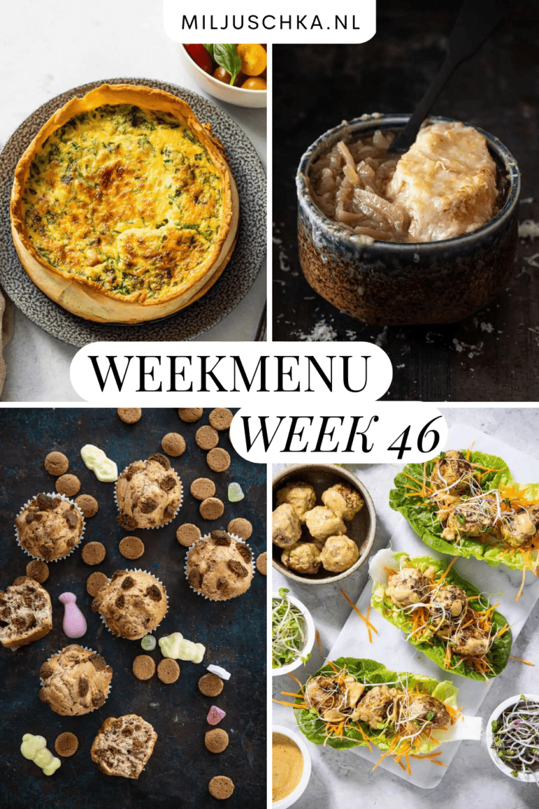 Makkelijk weekmenu 46