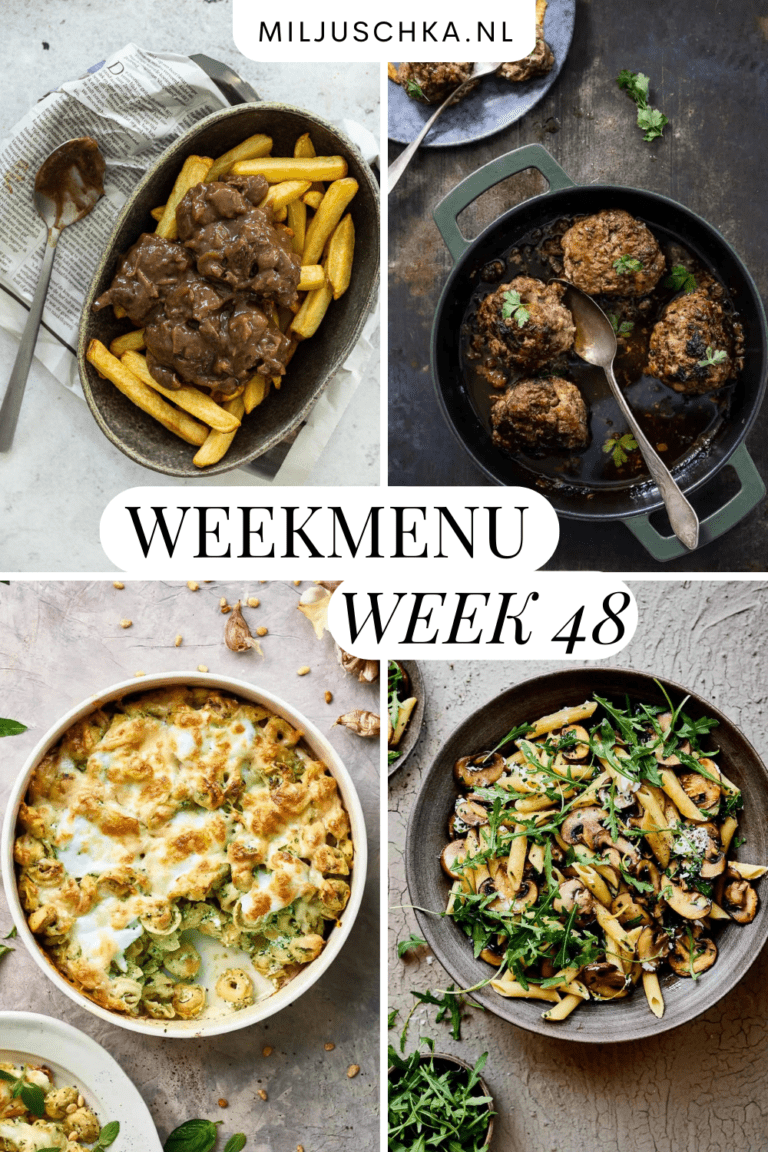 Weekmenu 48