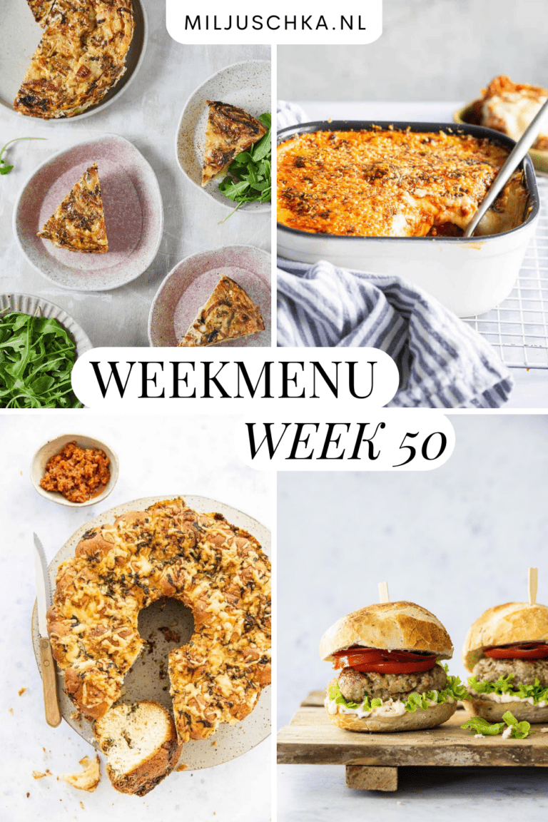 Makkelijk weekmenu 50