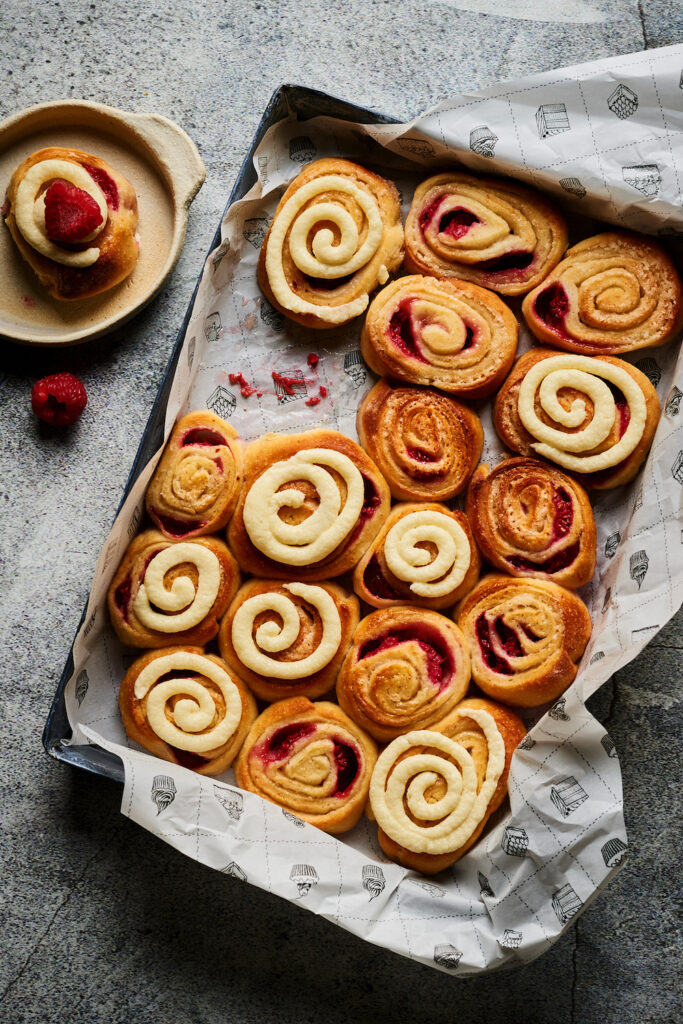 Raspberry rolls | Miljuschka