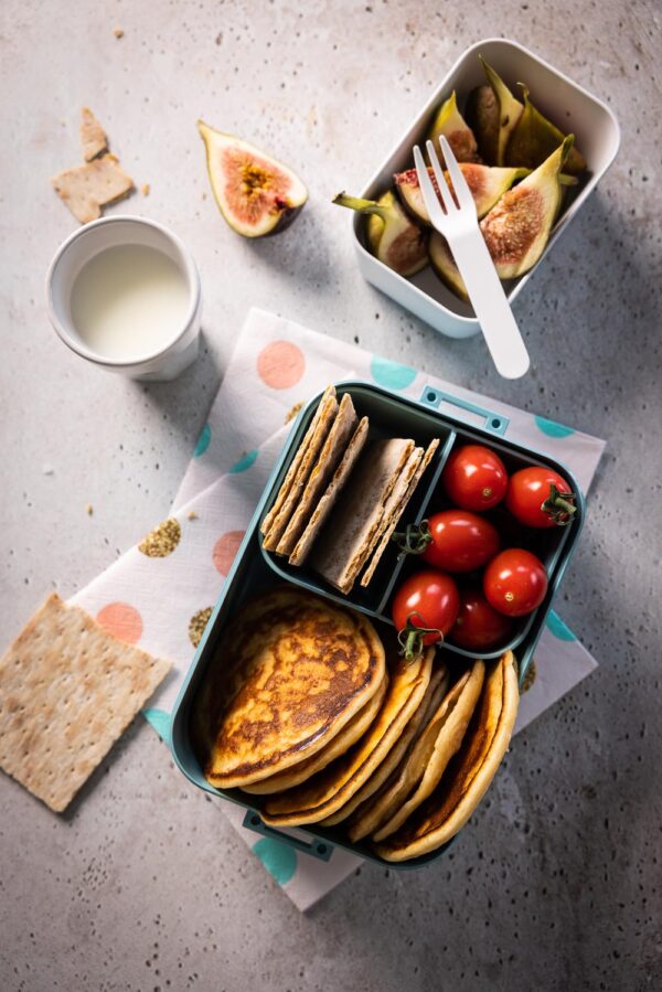 Appelmoes-pannenkoekjes voor in de lunchbox