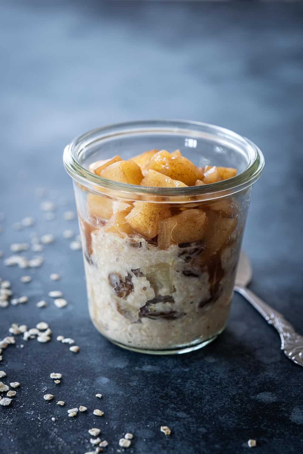 Appeltaartporridge Appeltaart porridge