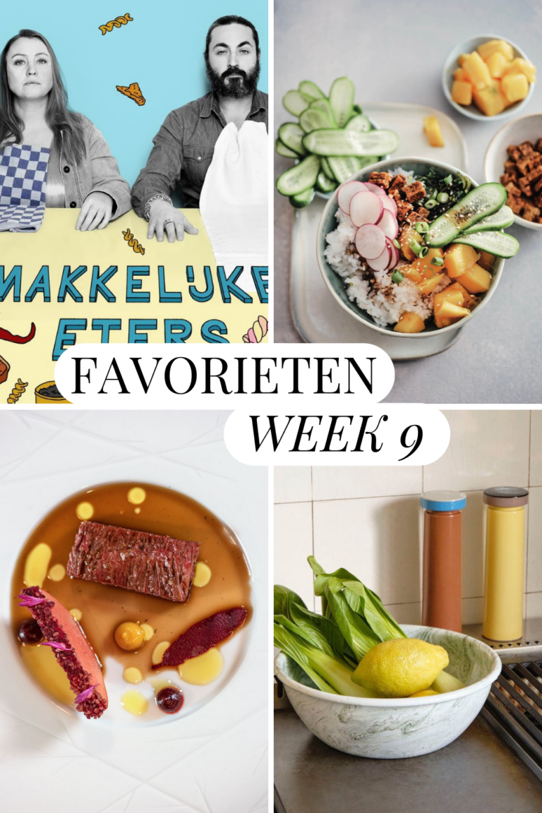 Miljuschkas favorieten van week 9