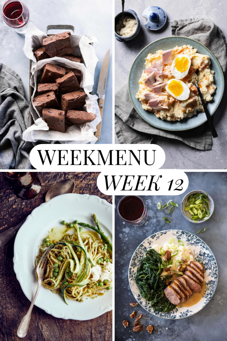 Weekmenu 12