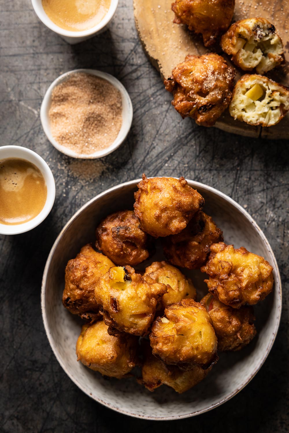 Duitse appelbeignets Duitse appelbeignets