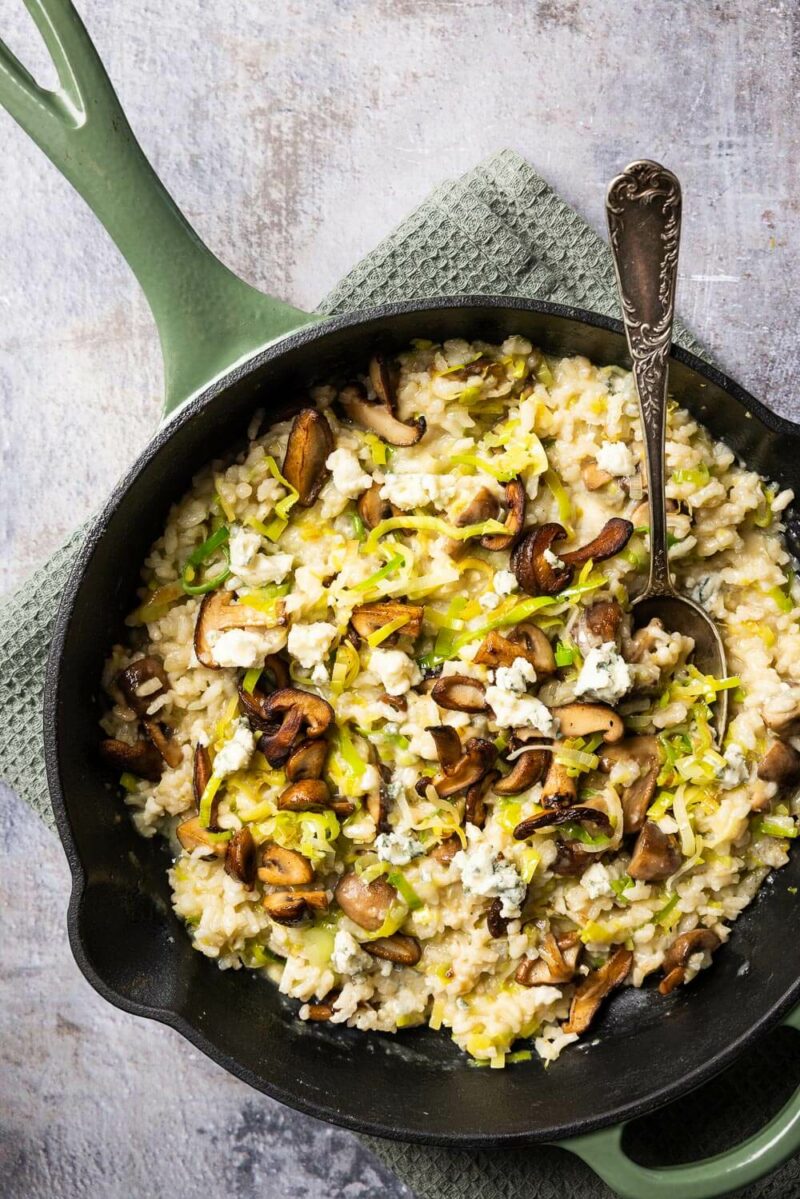 Risotto met zalm en doperwten | Miljuschka