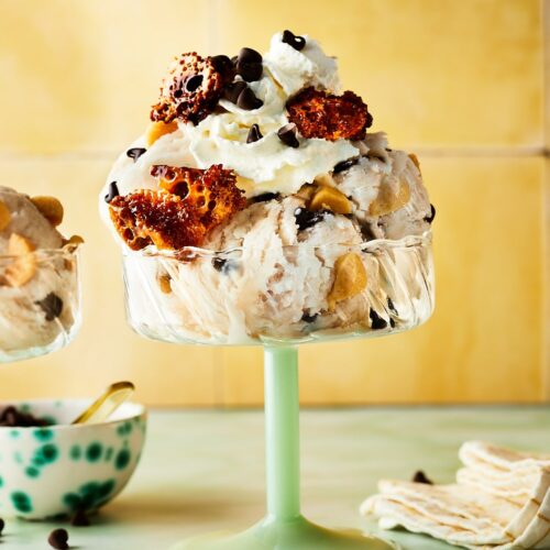 Ijs met honeycomb miljuschka