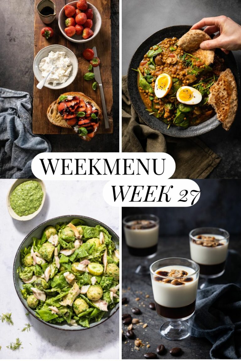 Weekmenu 27 2022