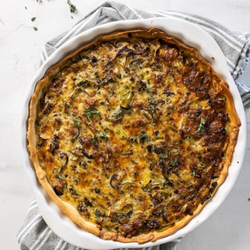 Luxe quiche met truffel